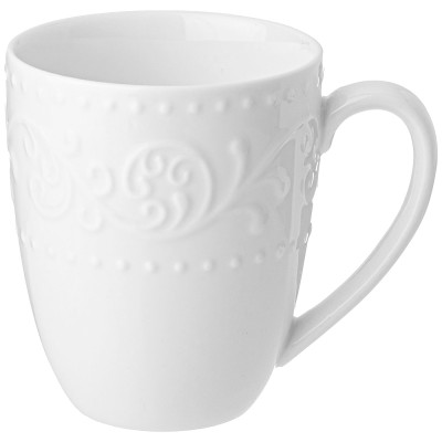 Кружка " FLORAL" 12, 5*9*10, 5 см 400 мл (мал.уп.=4шт./кор=24шт.) LEFARD 425-080