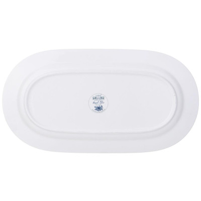 Блюдо овальное "ROYAL BLUE" 35,5*19*2,5 см (кор=12шт.) LEFARD 425-090-2