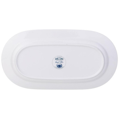 Блюдо овальное "ROYAL BLUE" 30*16,5*2,5 см (кор=30шт.) LEFARD 425-091-3