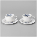 Чайный набор "ROYAL BLUE" на 2 пер. 4 пр. 270 мл (кор=12наб.) LEFARD 425-100