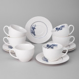 Чайный набор "ROYAL BLUE" на 6 пер. 12 пр. 270 мл (кор=4наб.) LEFARD 425-101