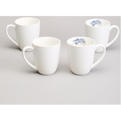 Набор кружек "ROYAL BLUE" 4 шт. 400 мл 12*9*10,5 см LEFARD 425-104