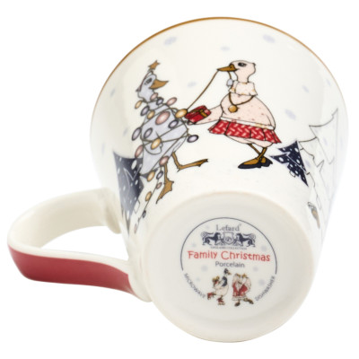 Кружка "FAMILY CHRISTMAS" 270 мл (кор=24шт,) LEFARD 425-124-3