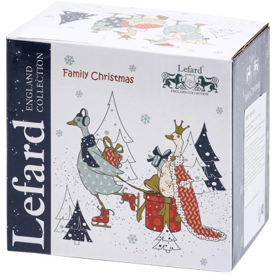 Кружка "FAMILY CHRISTMAS" 270 мл (кор=24шт,) LEFARD 425-124-5