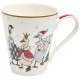 Кружка "FAMILY CHRISTMAS" 270 мл (кор=24шт,) LEFARD 425-124