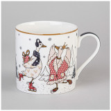 Кружка "FAMILY CHRISTMAS" 425 мл (кор=36шт.) LEFARD 425-128