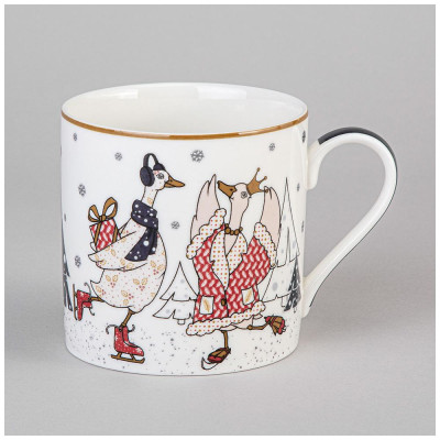 Кружка "FAMILY CHRISTMAS" 425 мл (кор=36шт.) LEFARD 425-128