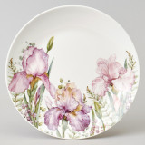 Тарелка закусочная " IRISES" 20, 5*2 см (кор=12шт./мал.уп.=4шт.) LEFARD 425-144