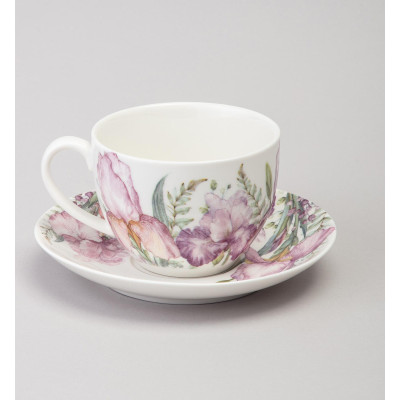 Чайный набор "IRISES" на 2 пер. 4 пр. 275 мл (кор=16наб.) LEFARD 425-149-2