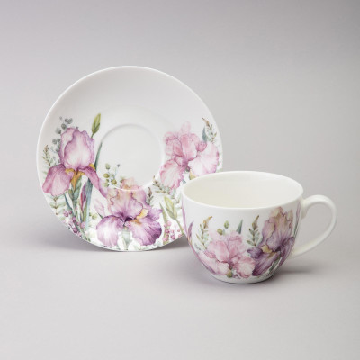 Чайный набор "IRISES" на 2 пер. 4 пр. 275 мл (кор=16наб.) LEFARD 425-149-3