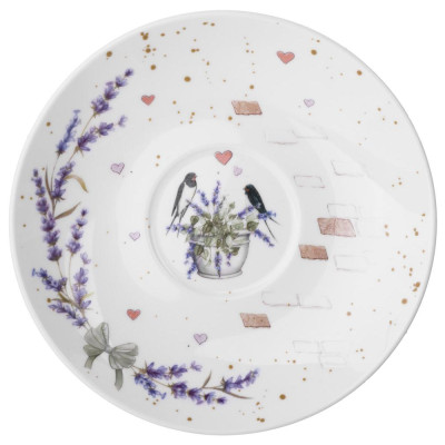 Чайный набор "ЛАВАНДОВЫЕ КОТЫ" на 2 пер. 4 пр. 275 мл (кор=16наб.) LEFARD 425-172-3