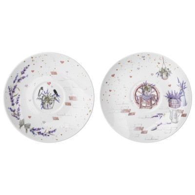 Чайный набор "ЛАВАНДОВЫЕ КОТЫ" на 6 пер. 12 пр. 275 мл (кор=4наб.) LEFARD 425-173-3