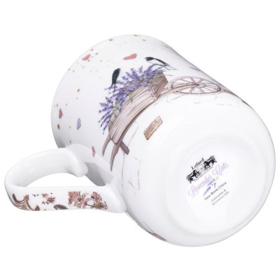 Кружка "ЛАВАНДОВЫЕ КОТЫ" 330 мл (кор=24шт.) LEFARD 425-177-1