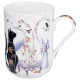 Кружка "ЛАВАНДОВЫЕ КОТЫ" 330 мл (кор=24шт.) LEFARD 425-178