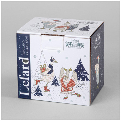 Кружка "FAMILY CHRISTMAS" 270 мл (кор=48шт.) LEFARD 425-181