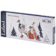 Блюдо овальное "FAMILY CHRISTMAS" 25,5 см (кор=24шт.) LEFARD 425-186