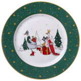 Тарелка обеденная "FAMILY CHRISTMAS" 25 см (кор=24шт,) LEFARD 425-205