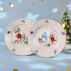 Набор тарелок закусочных "WINTER STORY" 2 шт. 20 см (кор=18наб.) LEFARD 425-265