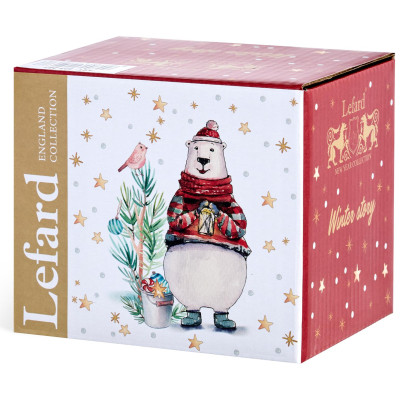 Кружка "WINTER STORY" 360 мл (кор=24шт.) LEFARD 425-267-6