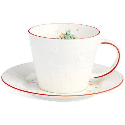 Чайный набор "WINTER STORY" на 2 пер. 4 пр. 240 мл (кор=12наб.) LEFARD 425-272-3