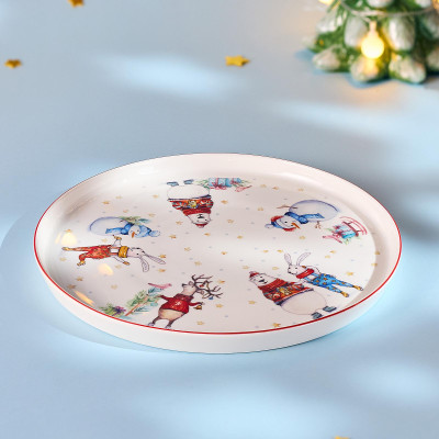 Тарелка "WINTER STORY" 26 см (кор=24шт.) LEFARD 425-276-1