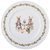 Тарелка обеденная "RABBITS FAMILY" 25,5 см LEFARD 425-283