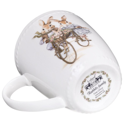 Кружка "RABBITS FAMILY" 400 мл LEFARD 425-294-1