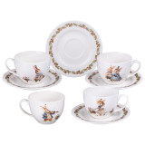 Чайный набор "RABBITS FAMILY" на 4 пер. 8 пр. 250 мл LEFARD 425-297