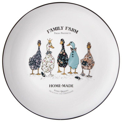 Набор тарелок обеденных 25,5 см "FAMILY FARM" 2 шт. LEFARD 425-299-1