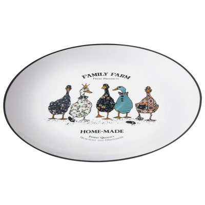 Набор тарелок обеденных 25,5 см "FAMILY FARM" 2 шт. LEFARD 425-299-2