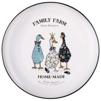 Набор тарелок заксочных 20,5 см "FAMILY FARM" 2 шт. LEFARD 425-300-1