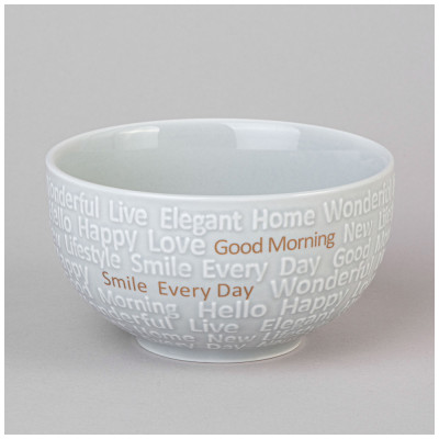 Набор салатников "GOOD MORNING" на металл. подставке 4 шт. 11.5*6 см 330 мл микс цветов LEFARD 42-534-2