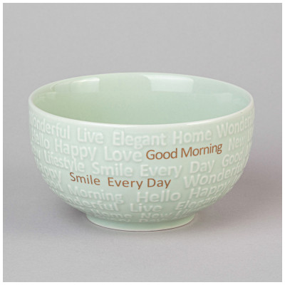 Набор салатников "GOOD MORNING" на металл. подставке 4 шт. 11.5*6 см 330 мл микс цветов LEFARD 42-534-3