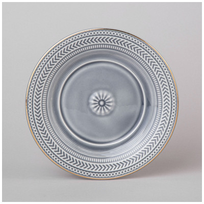 Чайная пара "TOP STYLE" 250 мл серая (кор=36наб.) LEFARD 42-540-3