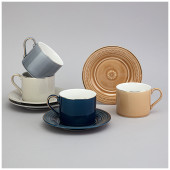 Чайный набор "TOP STYLE" на 4 пер. 8 пр. 250 мл микс цветов LEFARD 42-546