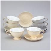 Чайный набор "TOP STYLE" на 6 пер. 12 пр. 250 мл LEFARD 42-554