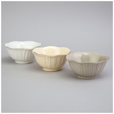 Набор салатников "TOP STYLE" 3 шт. 12*5,5 см 250 мл микс цветов LEFARD 42-555