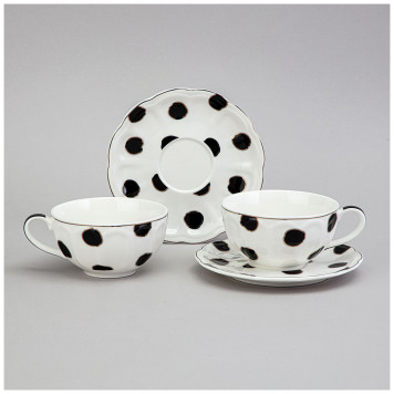 Чайный набор "TOP STYLE" на 2 пер. 4 пр. 280 мл LEFARD 42-558