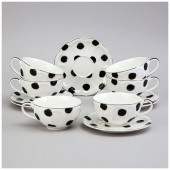 Чайный набор "TOP STYLE" на 6 пер. 12 пр. 280 мл LEFARD 42-559