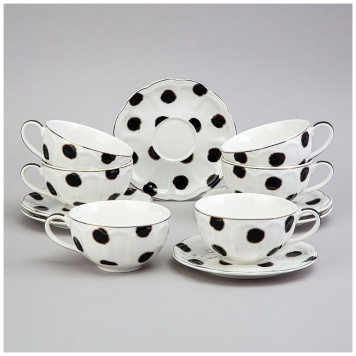 Чайный набор "TOP STYLE" на 6 пер. 12 пр. 280 мл LEFARD 42-559