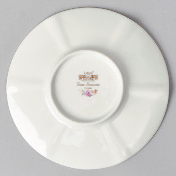 Чайный набор "ВРЕМЕНА ГОДА" на 6 пер. 12 пр. 250 мл розовый LEFARD 42-566-6