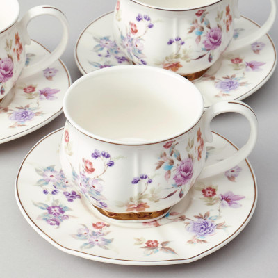 Чайный набор "ВРЕМЕНА ГОДА" на 6 пер. 12 пр. 250 мл LEFARD 42-568-5