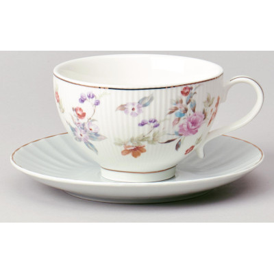 Чайный набор "ВРЕМЕНА ГОДА" на 2 пер. 4 пр. 250 мл голубой LEFARD 42-570-3