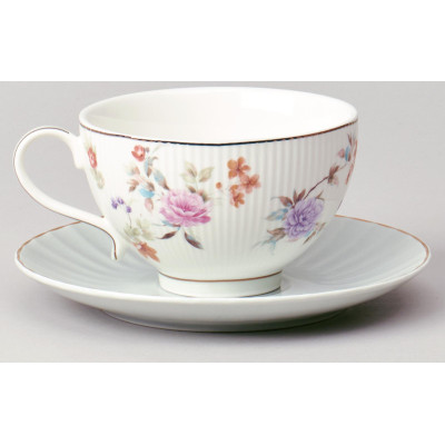 Чайный набор "ВРЕМЕНА ГОДА" на 2 пер. 4 пр. 250 мл голубой LEFARD 42-570-4