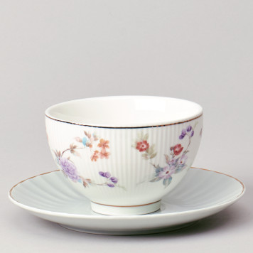 Чайный набор "ВРЕМЕНА ГОДА" на 2 пер. 4 пр. 250 мл голубой LEFARD 42-570-5