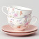 Чайный набор "ВРЕМЕНА ГОДА" на 2 пер. 4 пр. 250 мл розовый LEFARD 42-572