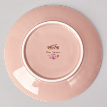 Чайный набор "ВРЕМЕНА ГОДА" на 2 пер. 4 пр. 250 мл розовый LEFARD 42-572-7