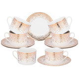 Чайный набор "TRIUMPH" на 6 пер. 12 пр. 220 мл (кор=8наб.) LEFARD 435-025