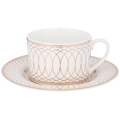 Чайный набор "TRIUMPH" на 2 пер. 4 пр. 220 мл (кор=12наб.) LEFARD 435-028-1