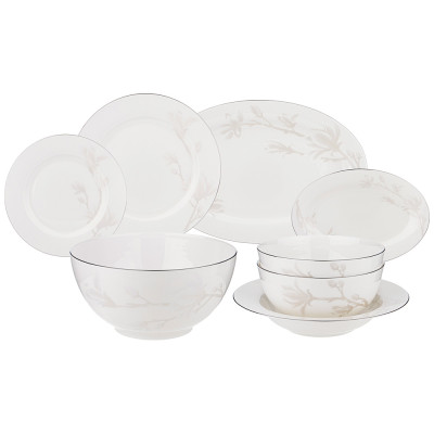 Столовый сервиз "МЕДИССОН" на 6 пер. 23 пр. (кор=1наб.) LEFARD 440-081